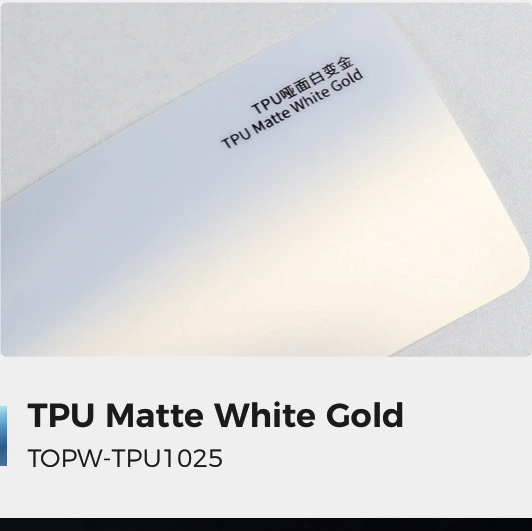 Matte White Gold