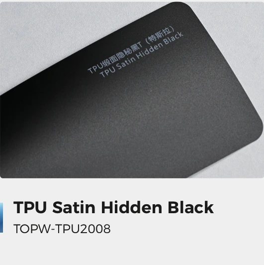 Satin Hidden Black