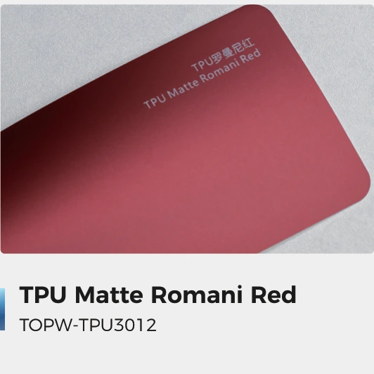 Matte Romani Red