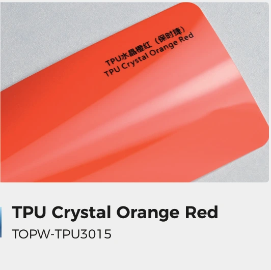 Crystal Orange Red
