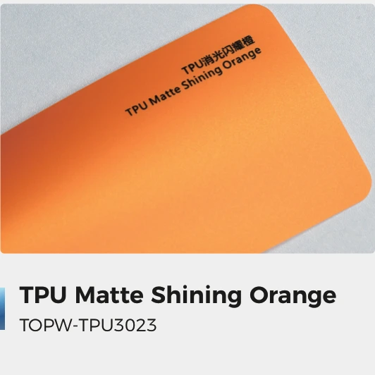 Matte Shining Orange