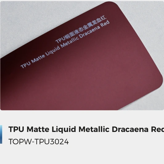 Matte Liquid Metallic Dracaena Red
