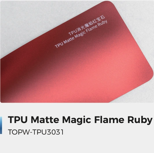 Matte Magic Flame Ruby