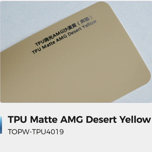 Matte AMG Desert Yellow