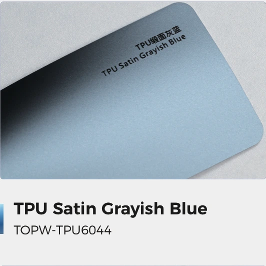 Satin Grayish Blue