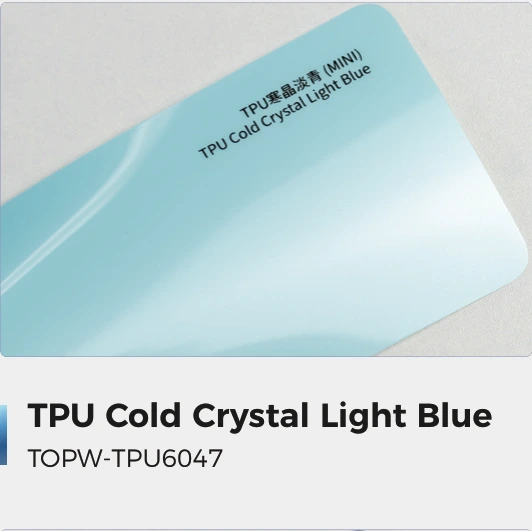 Cold Crystal Light Blue