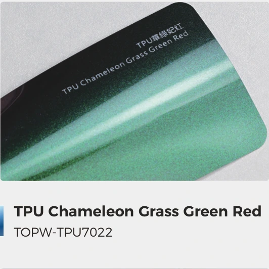 Chameleon Grass Green Red
