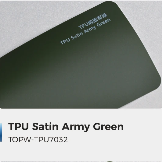 Satin Army Green