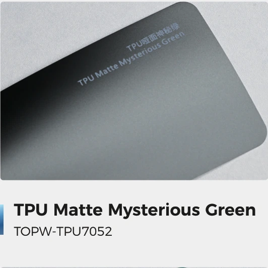 Matte Mysterious Green