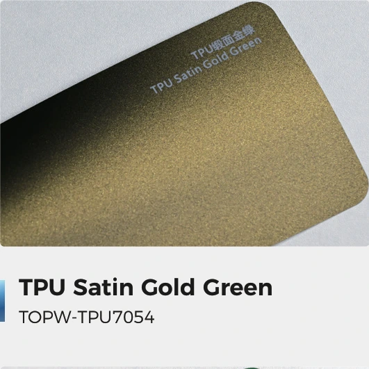 Satin Gold Green