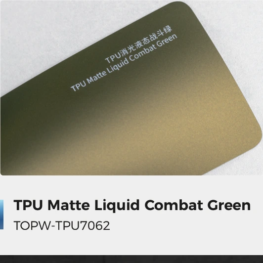 Matte Liquid Combat Green