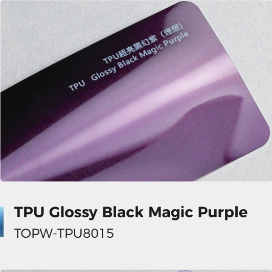 Glossy Black Magic Purple