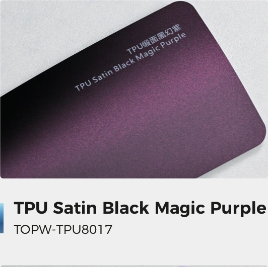 Satin Black Magic Purple