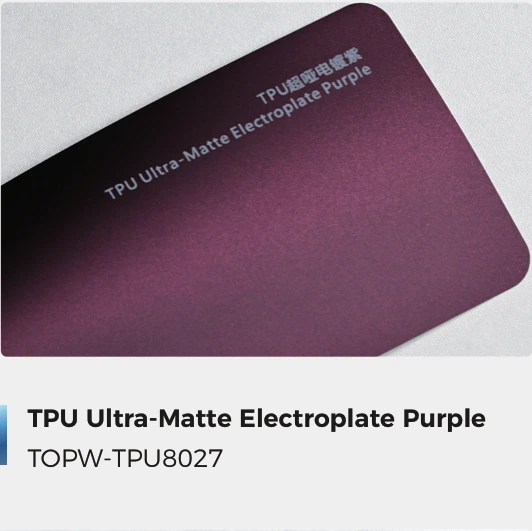 Ultra-Matte Electroplate Purple