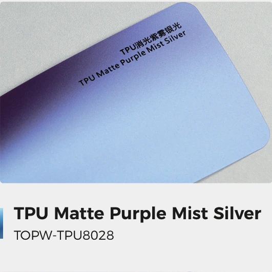 Matte Purple Mist Silver