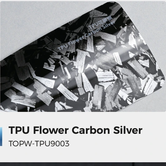 Flower Carbon Silver